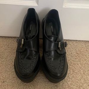 Gothic Mary Janes, Size 8